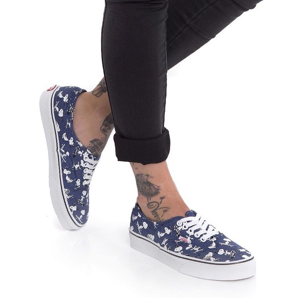 vans x peanuts authentic shoes